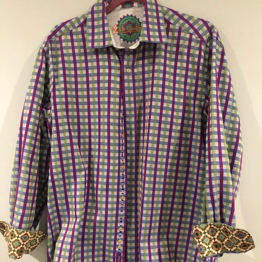 Robert Graham Long Sleeve Mens Shirt
